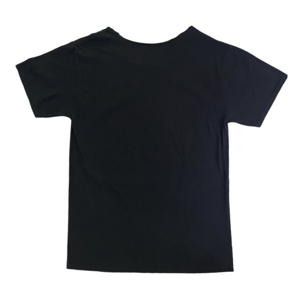 Big Chris Art Black “Cut the Deck” Horror Poker Graphic Tee No Neckline Sz Small - Picture 4 of 10